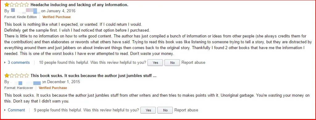 Amazon Comments