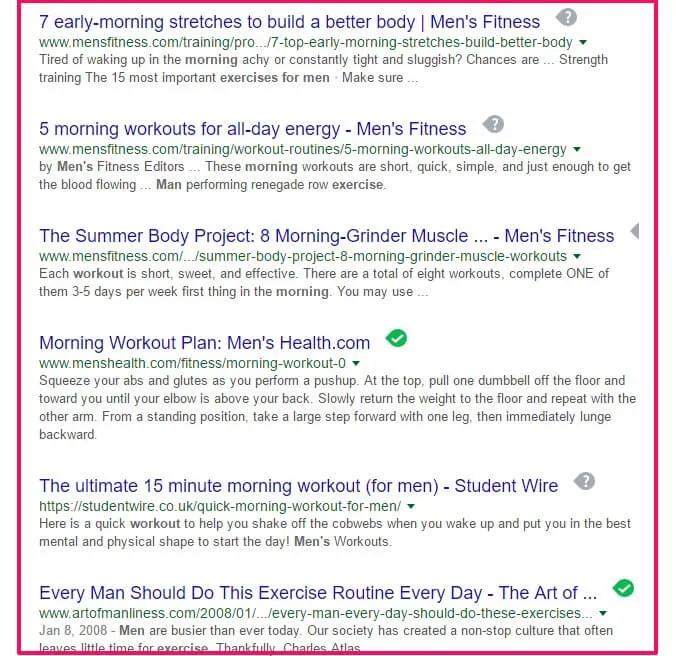 Google Search Term