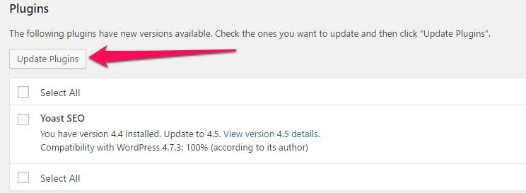 Update Plugins